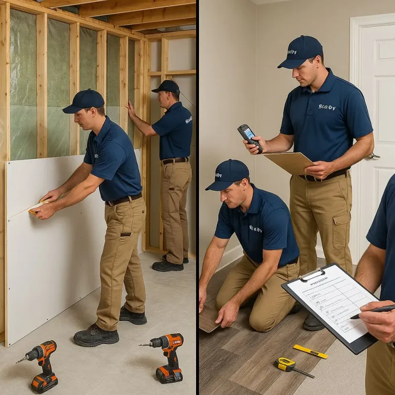 Repairs and Reconstruction process in Fall City, WA
